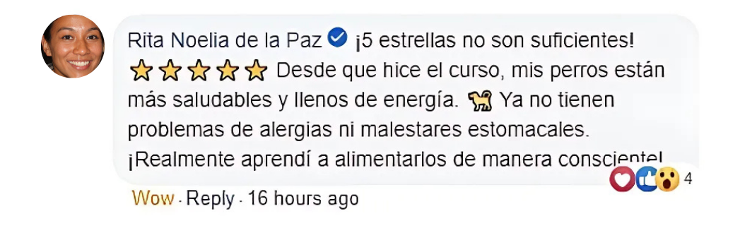 Comentario sobre el curso "Mascotas Sanas"